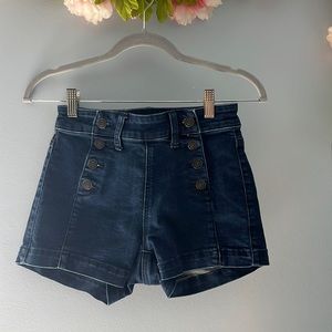 American Eagle Button Jean Shorts